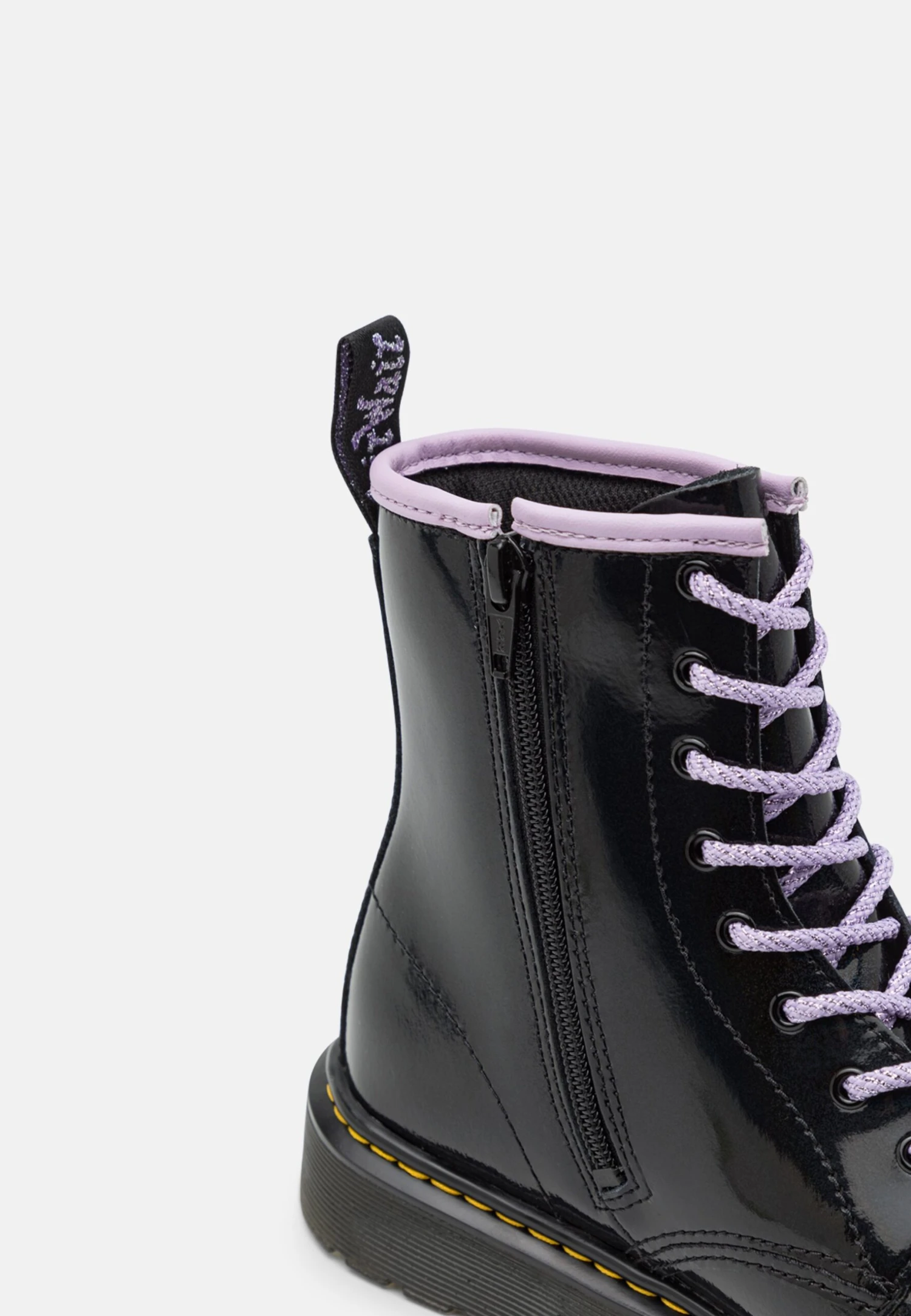 Dr. Martens 1460 Y - Veterboots - Black/Lilac 6 Dr. Martens 1460 Y - Veterboots - Black/Lilac - Afbeelding 6
