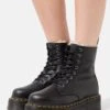 Dr. Martens Jadon Faux Fur Lined - Enkellaarsjes Met Plateauzool - Black Pisa