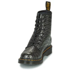 Dr. Martens 1460 Gunmetal Wild Croc Emboss -Bootsmith Hub Verkoopwinkel 21189673 500 C