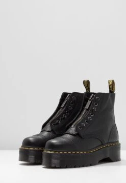 Dr. Martens Sinclair - Enkellaarsjes Met Plateauzool - Black/Aunt Sally -Bootsmith Hub Verkoopwinkel 4765203f31fc4150882ee6fb039052c2