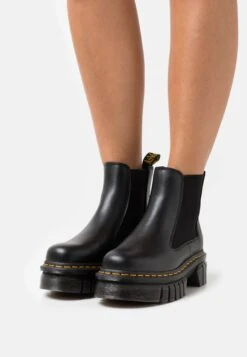 Dr. Martens Audrick Chelsea - Enkellaarsjes Met Plateauzool - Black