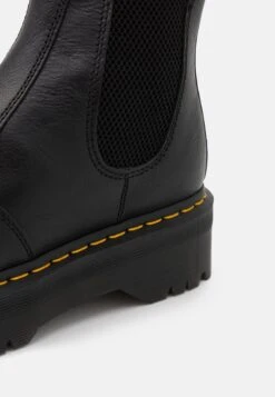 Dr. Martens 2976 Quad - Enkellaarsjes Met Plateauzool - Black/Natural -Bootsmith Hub Verkoopwinkel 55e0012b342f44fd8059eb548909e762