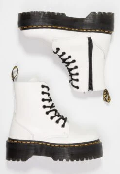 Dr. Martens Jadon - Enkellaarsjes Met Plateauzool - White -Bootsmith Hub Verkoopwinkel 5b0fbe84a80d47acb867db082e8bbef1