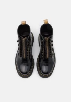 Dr. Martens Vegan Sinclair - Enkellaarsjes Met Plateauzool - Black Oxford -Bootsmith Hub Verkoopwinkel 5d10f930c00c4949a1396b82425e11e3