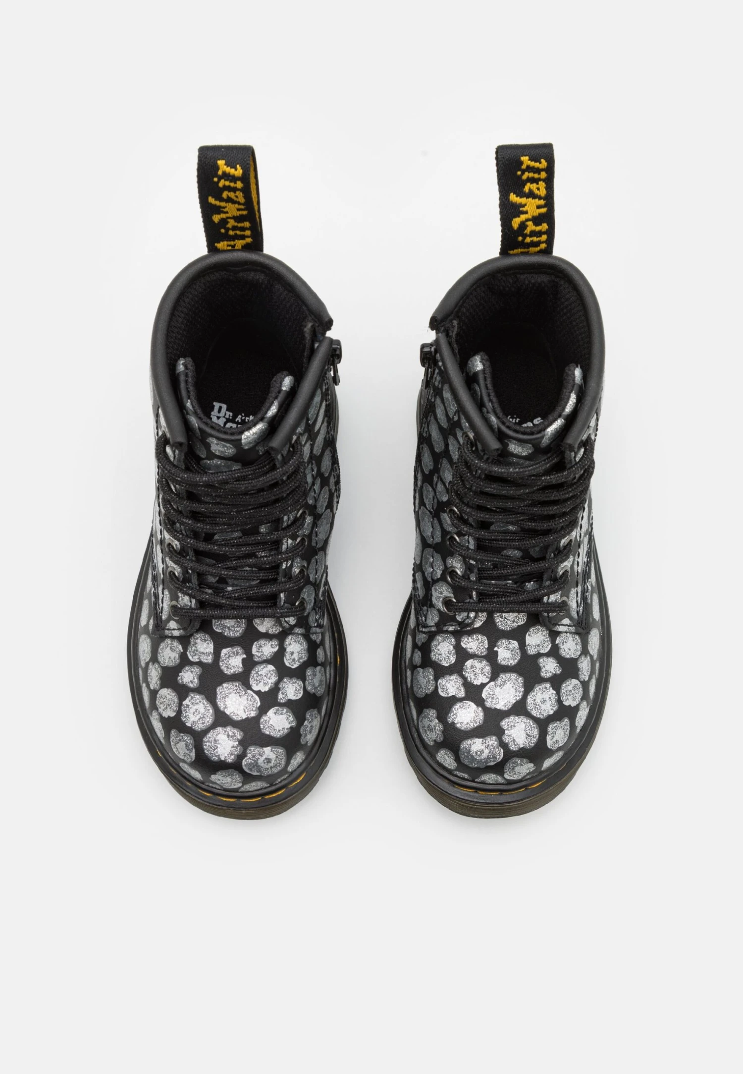 Dr. Martens 1460 - Veterboots - Black/Metallic Grey 4 Dr. Martens 1460 - Veterboots - Black/Metallic Grey - Afbeelding 4