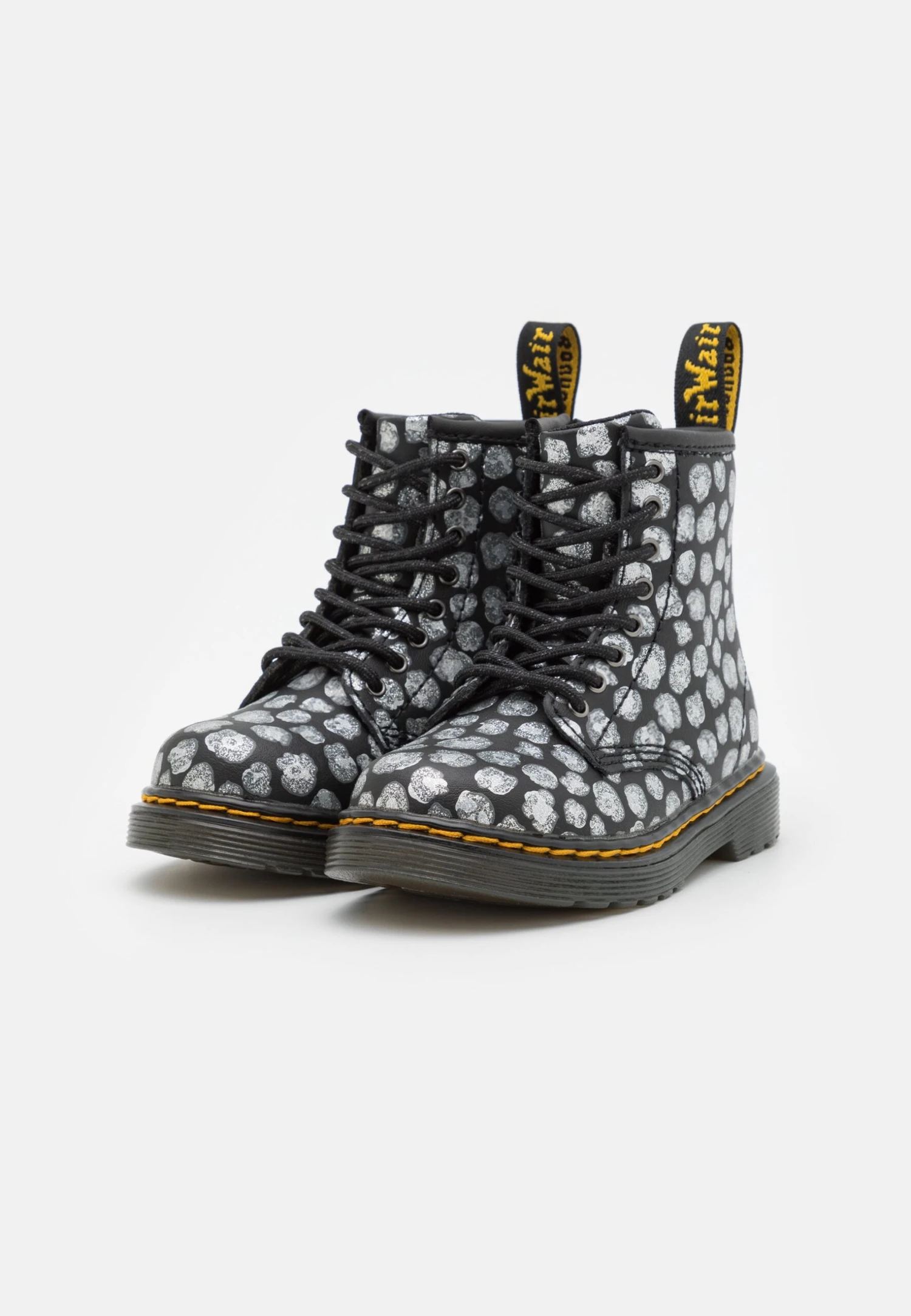 Dr. Martens 1460 - Veterboots - Black/Metallic Grey 2 Dr. Martens 1460 - Veterboots - Black/Metallic Grey - Afbeelding 2