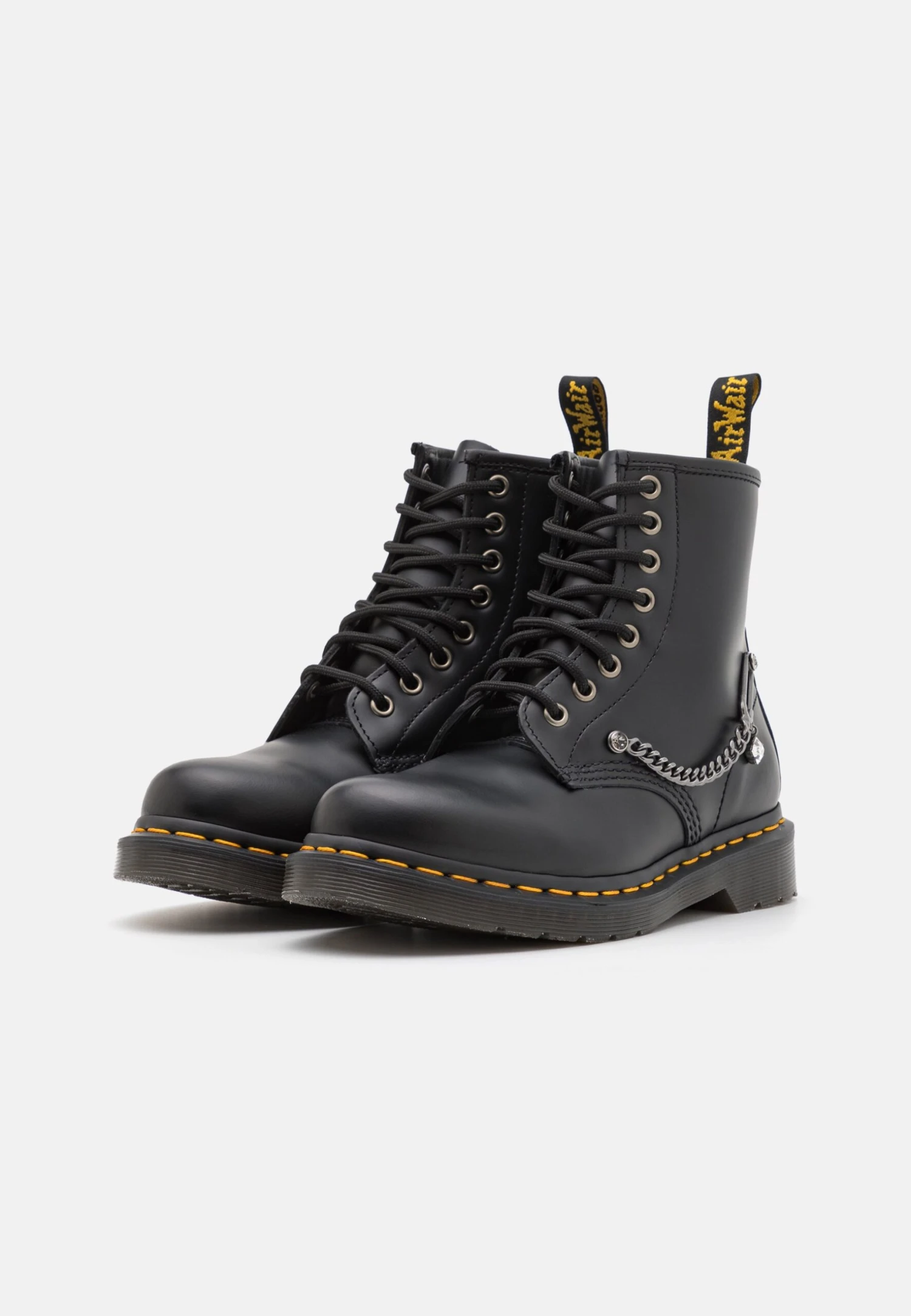 Dr. Martens 1460 Swarovski Unisex - Veterboots - Black 2 Dr. Martens 1460 Swarovski Unisex - Veterboots - Black - Afbeelding 2