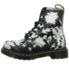Dr. Martens 1460 Pascal - Enkellaarsjes Met Plateauzool - Black White