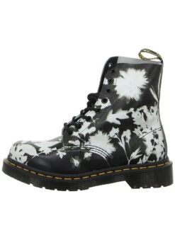 Dr. Martens 1460 Pascal - Enkellaarsjes Met Plateauzool - Black White
