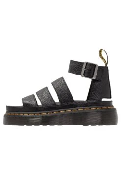 Dr. Martens Clarissa Quad - Sandalen Met Plateauzool - Black Aunt Sally