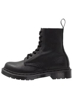 Dr. Martens 1460 Pascal Mono 8 Eye Boot - Veterboots - Black Virginia