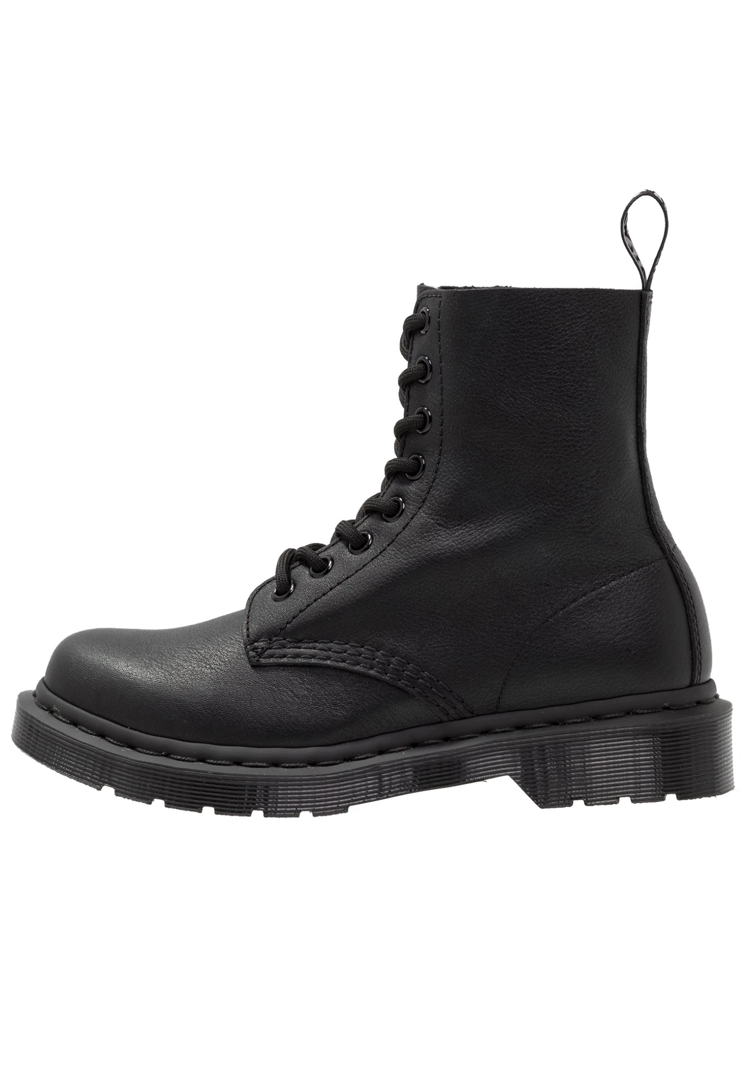 Dr. Martens 1460 Pascal Mono 8 Eye Boot - Veterboots - Black Virginia 1 Dr. Martens 1460 Pascal Mono 8 Eye Boot - Veterboots - Black Virginia
