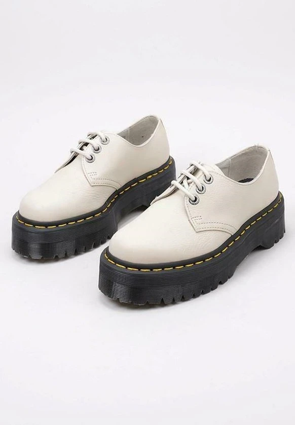 Dr. Martens Quad Ii - Sportieve Veterschoenen - Beige 2 Dr. Martens Quad Ii - Sportieve Veterschoenen - Beige - Afbeelding 2