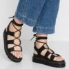 Dr. Martens Nartilla - Sandalen Met Plateauzool - Black