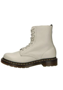 Dr. Martens Enkellaarsjes Met Plateauzool - Ecru