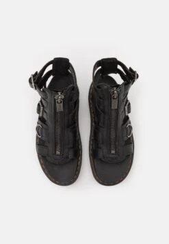 Dr. Martens Olson - Sandalen Met Enkelbandjes - Black Aunt Sally -Bootsmith Hub Verkoopwinkel 90f2316ef7884b338f165f9bf63cee2b