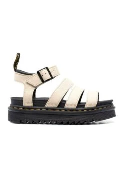 Dr. Martens Blaire Parchment - Sandalen Met Plateauzool - Beige