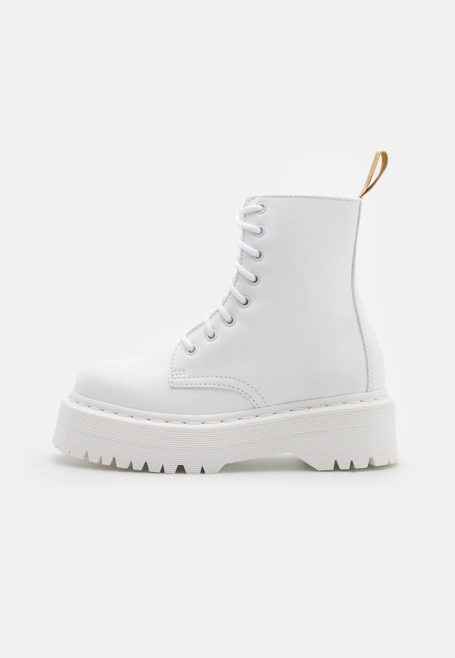 Dr. Martens Jadon Ii Mono Unisex - Enkellaarsjes Met Plateauzool - Optical White 1 Dr. Martens Jadon Ii Mono Unisex - Enkellaarsjes Met Plateauzool - Optical White