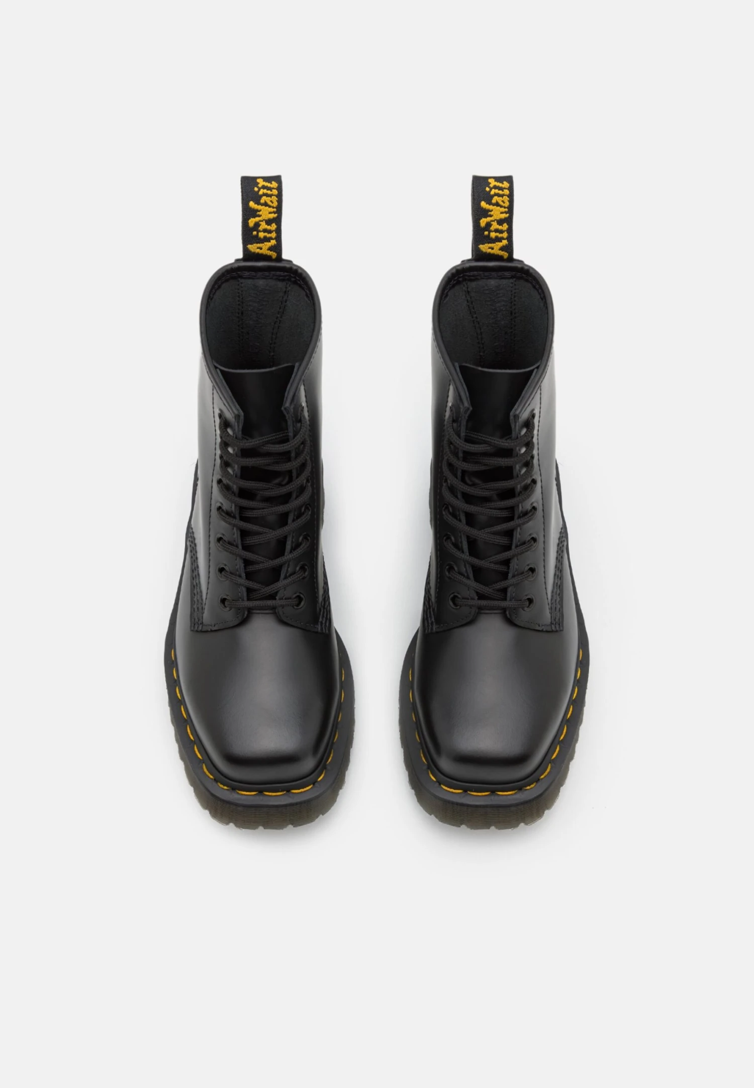 Dr. Martens 1460 Bex Squared Unisex - Enkellaarsjes Met Plateauzool - Black 4 Dr. Martens 1460 Bex Squared Unisex - Enkellaarsjes Met Plateauzool - Black - Afbeelding 4