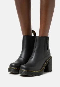 Dr. Martens Spence - Enkellaarsjes Met Plateauzool - Black Sendal