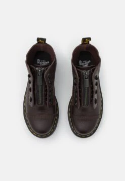 Dr. Martens Sinclair - Enkellaarsjes Met Plateauzool - Burgundy -Bootsmith Hub Verkoopwinkel 9feab62e59134358a0fbf0b5e4b8f930