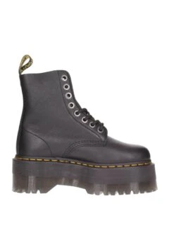 Dr. Martens Pascal Max- Enkellaarsjes Met Plateauzool - Nero -Bootsmith Hub Verkoopwinkel a4cbcd109e32402ab87543fb890a9c89