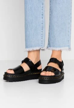 Dr. Martens Voss - Sandalen Met Plateauzool - Black