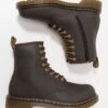 Dr. Martens 1460 Wildhorse Lamper - Veterboots - Dark Brown