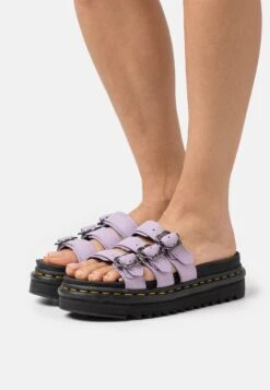 Dr. Martens Blaire Slide - Muiltjes Met Hak - Lilac