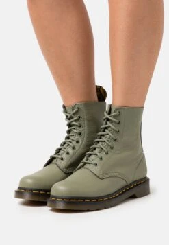 Dr. Martens Pascal - Korte Laarzen - Camouflage/Khaki/Virginia