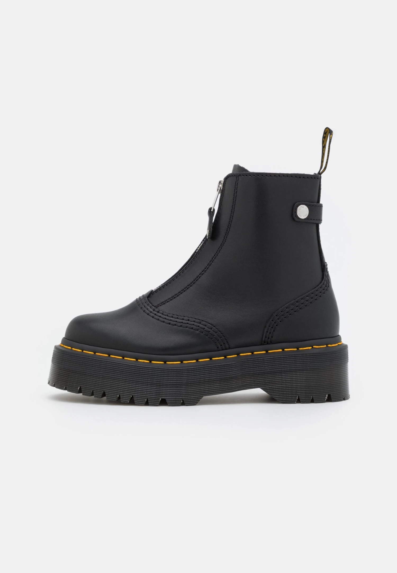 Dr. Martens Jetta - Enkellaarsjes Met Plateauzool - Black 2 Dr. Martens Jetta - Enkellaarsjes Met Plateauzool - Black - Afbeelding 2