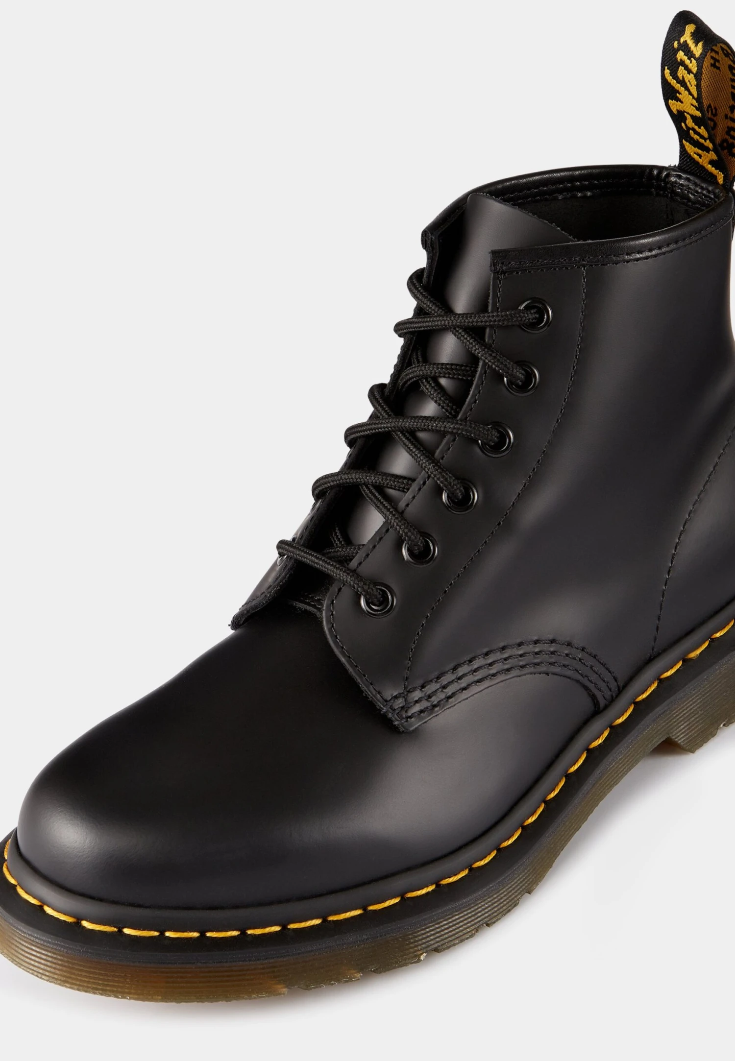 Dr. Martens 101 Stitch Smooth Unisex - Veterboots - Black 3 Dr. Martens 101 Stitch Smooth Unisex - Veterboots - Black - Afbeelding 3