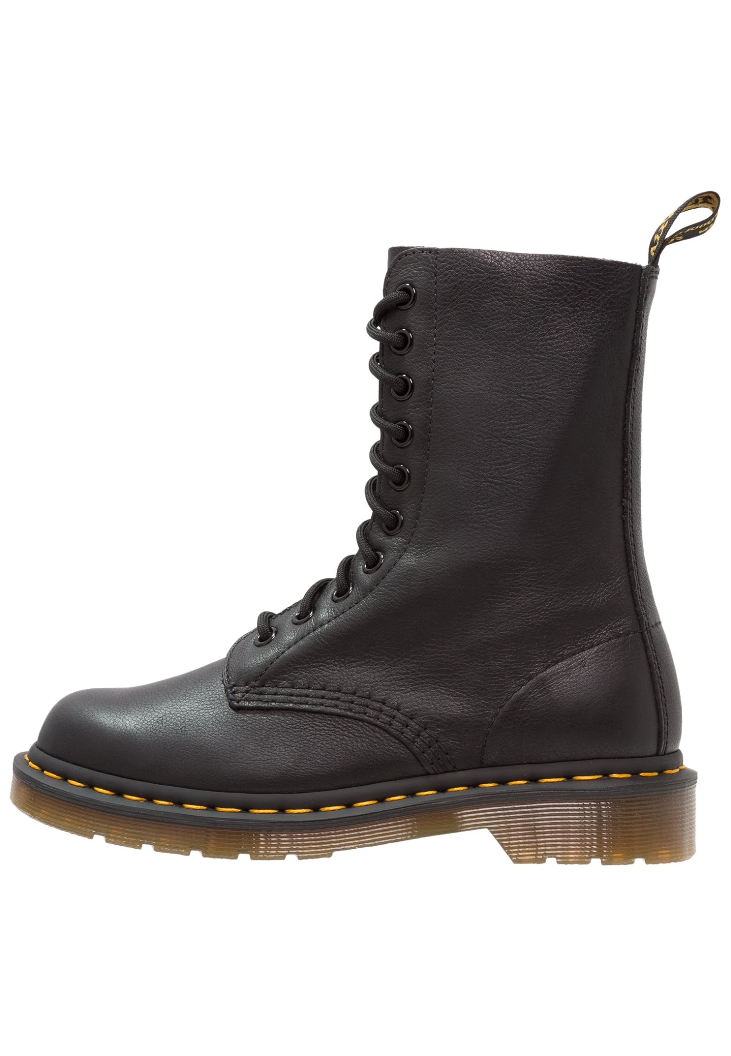 Dr. Martens 1490 10 Eye Virginia - Veterboots - Black 1 Dr. Martens 1490 10 Eye Virginia - Veterboots - Black