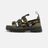 Dr. Martens Pearson Ii Unisex - Outdoorsandalen - Olive/Black/Yellow