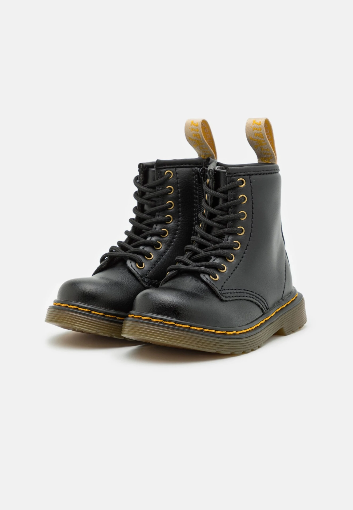 Dr. Martens 1460 Vegan Unisex - Veterboots - Black Newbury Tumble 2 Dr. Martens 1460 Vegan Unisex - Veterboots - Black Newbury Tumble - Afbeelding 2