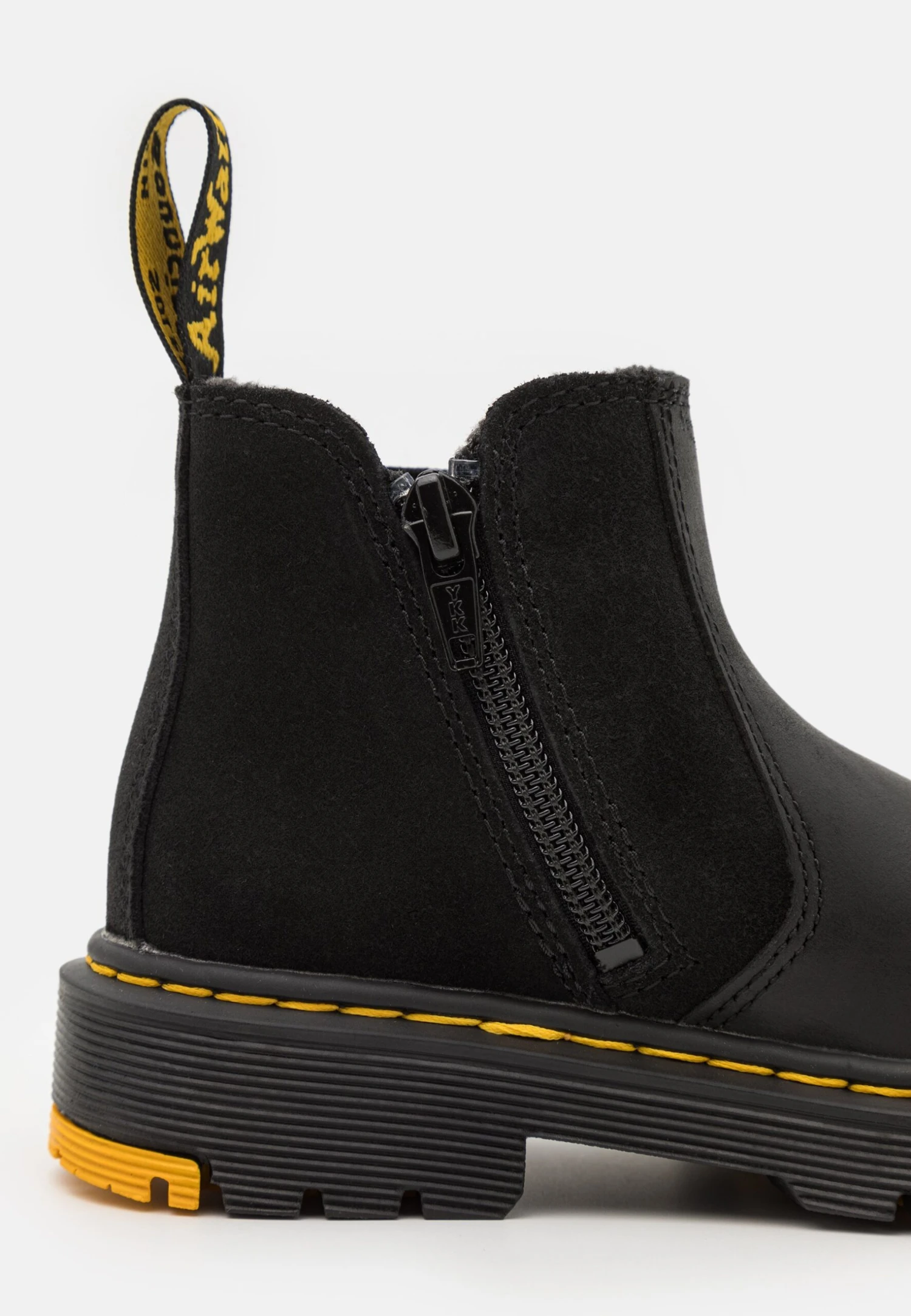 Dr. Martens 2976 Unisex - Korte Laarzen - Black Yellowstone 6 Dr. Martens 2976 Unisex - Korte Laarzen - Black Yellowstone - Afbeelding 6