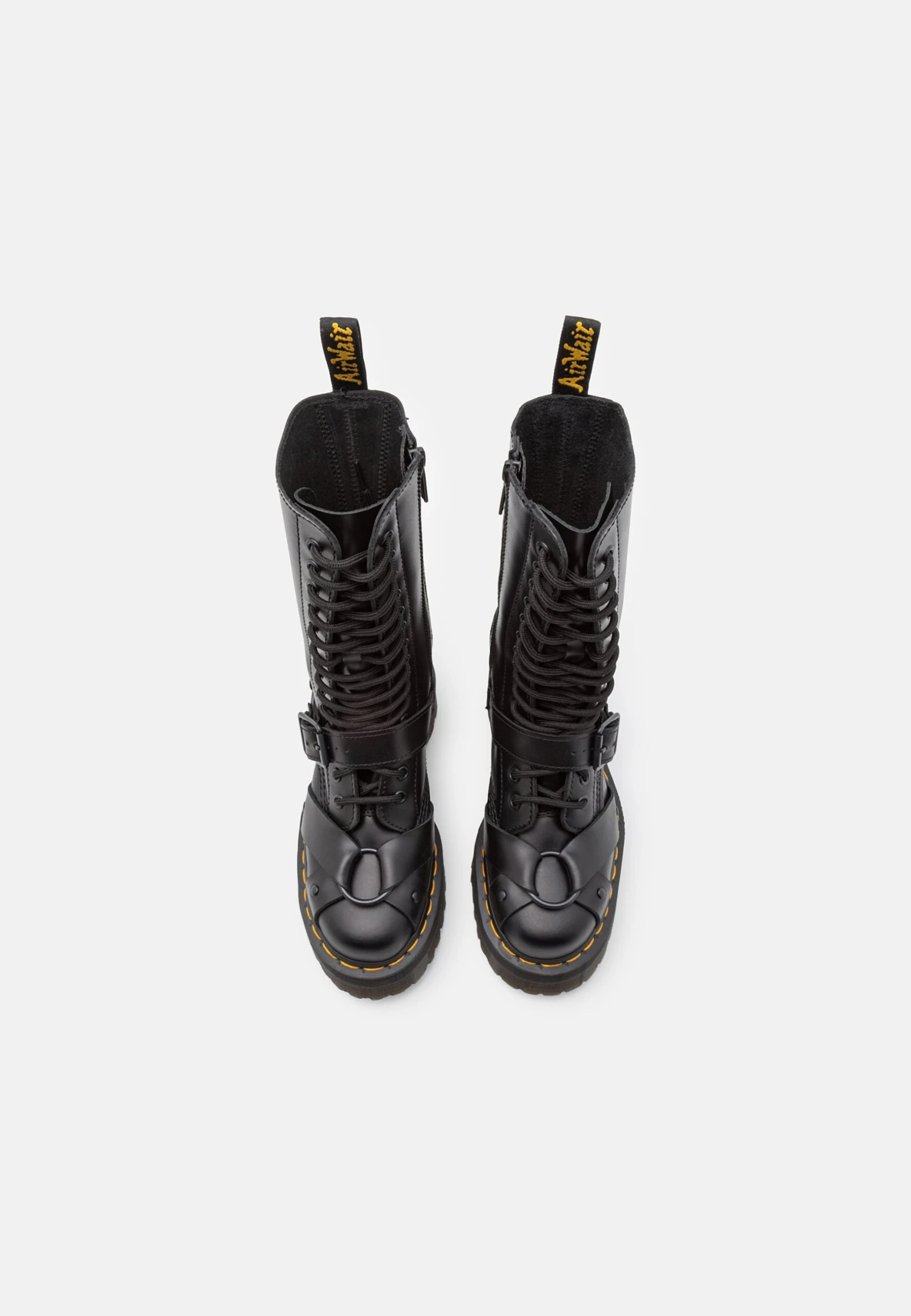 Dr. Martens 1914 Quad Harness Unisex - Veterlaarzen - Black Paris 4 Dr. Martens 1914 Quad Harness Unisex - Veterlaarzen - Black Paris - Afbeelding 4
