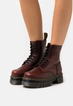 Dr. Martens Audrick 8I Boot - Enkellaarsjes Met Plateauzool - Charro Brando