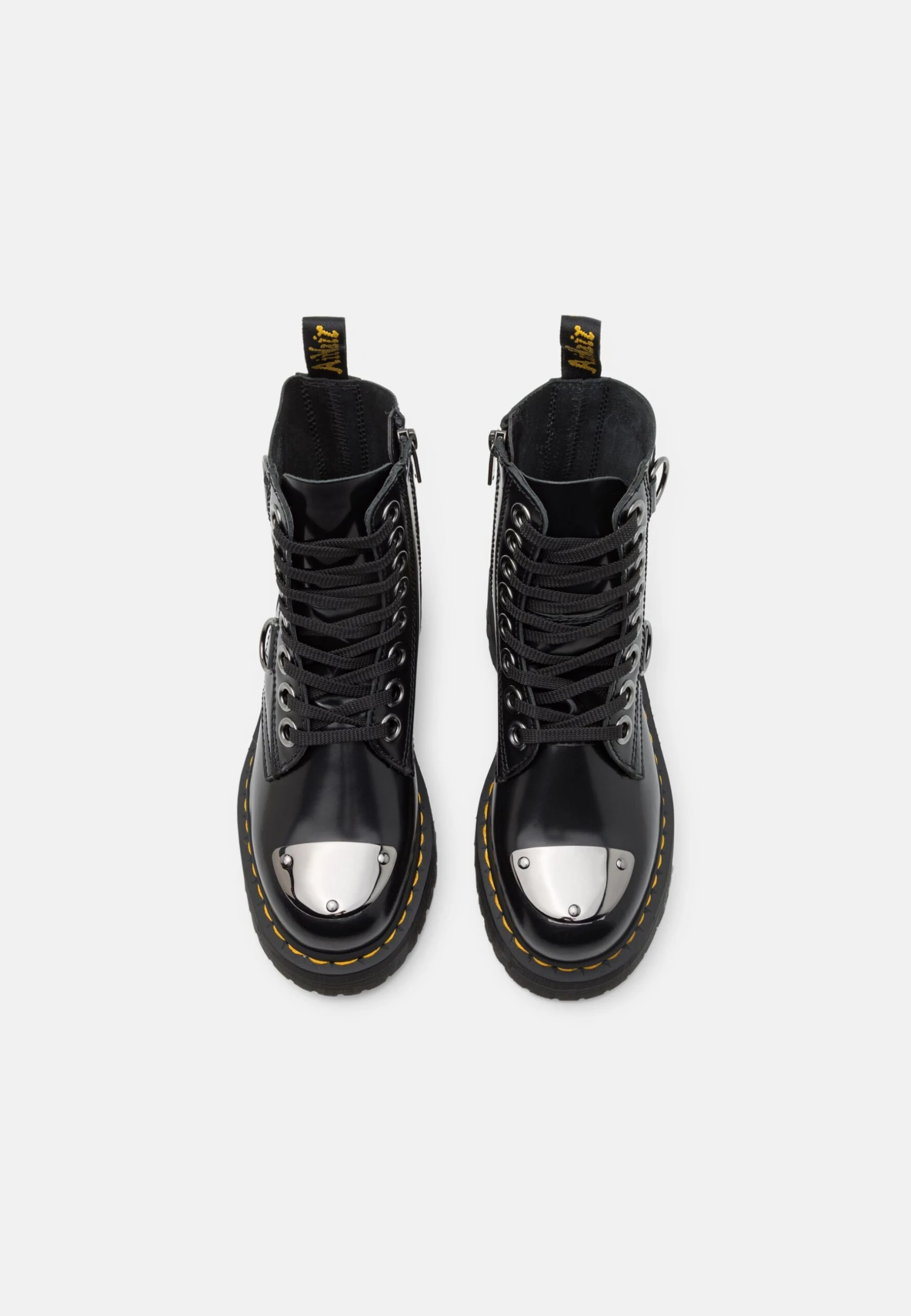 Dr. Martens Jadon Alt Unisex - Enkellaarsjes Met Plateauzool - Black Buttero 4 Dr. Martens Jadon Alt Unisex - Enkellaarsjes Met Plateauzool - Black Buttero - Afbeelding 4