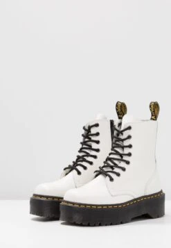 Dr. Martens Jadon - Enkellaarsjes Met Plateauzool - White -Bootsmith Hub Verkoopwinkel f17f522acba8434586e23bd122704f21
