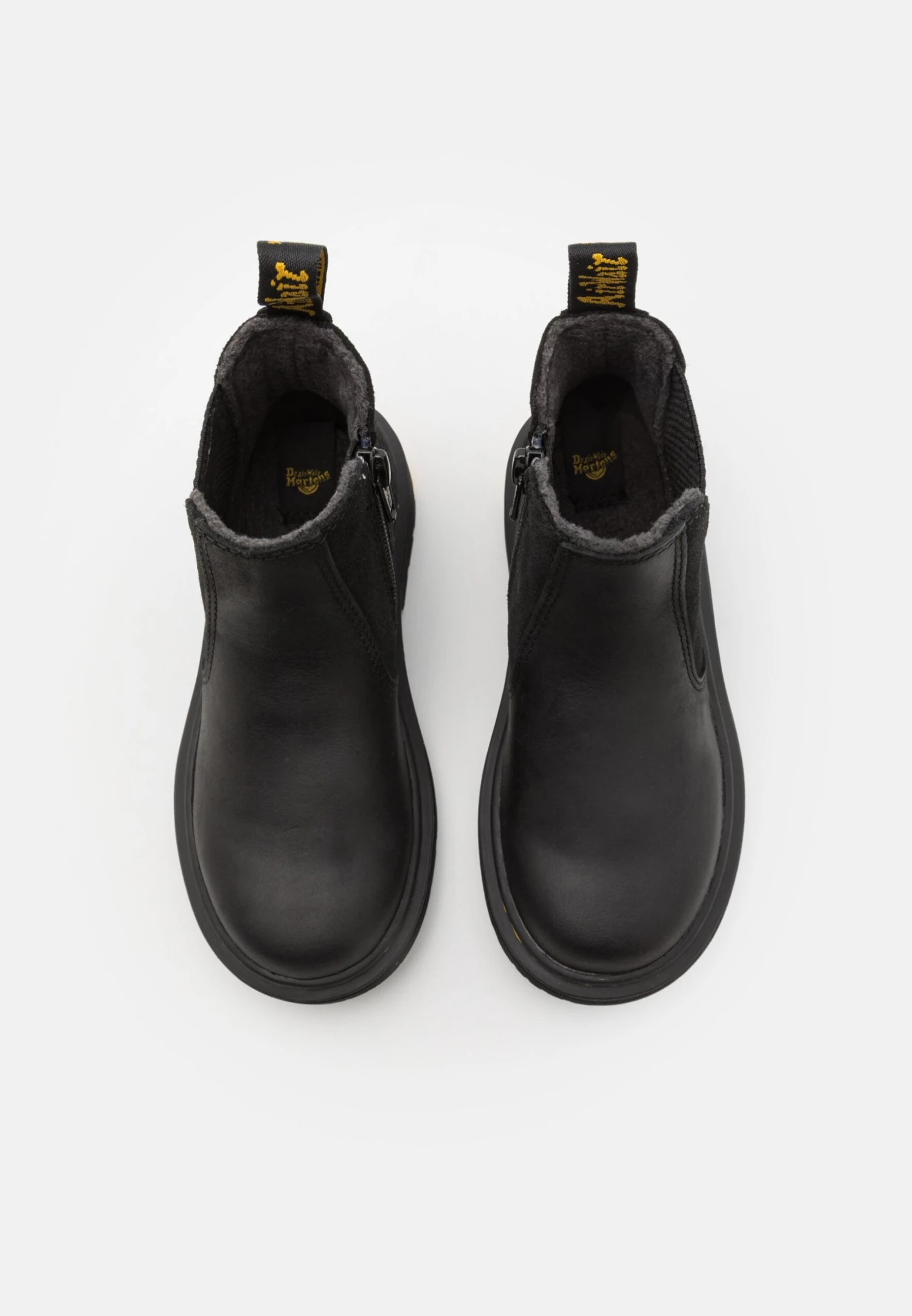 Dr. Martens 2976 Unisex - Korte Laarzen - Black Yellowstone 4 Dr. Martens 2976 Unisex - Korte Laarzen - Black Yellowstone - Afbeelding 4