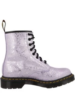 Dr. Martens Enkellaarsjes Met Plateauzool - Lilac Metallic Paint Splatter -Bootsmith Hub Verkoopwinkel fba6a7a140184b9d90c98904544ed3ea